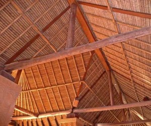 Typical Lombok Bamboo Architectural Detail